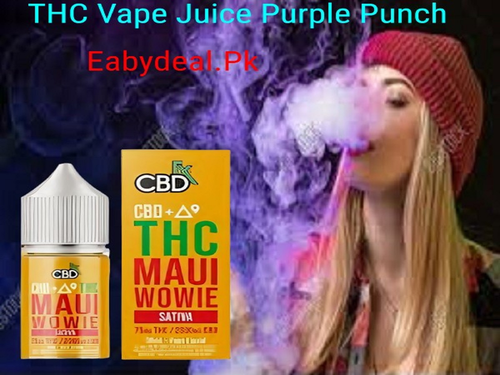 CBN Delta 9 Thc Vape Juice Purple Punch in Sheikhupura | Ebaydeal.Pk